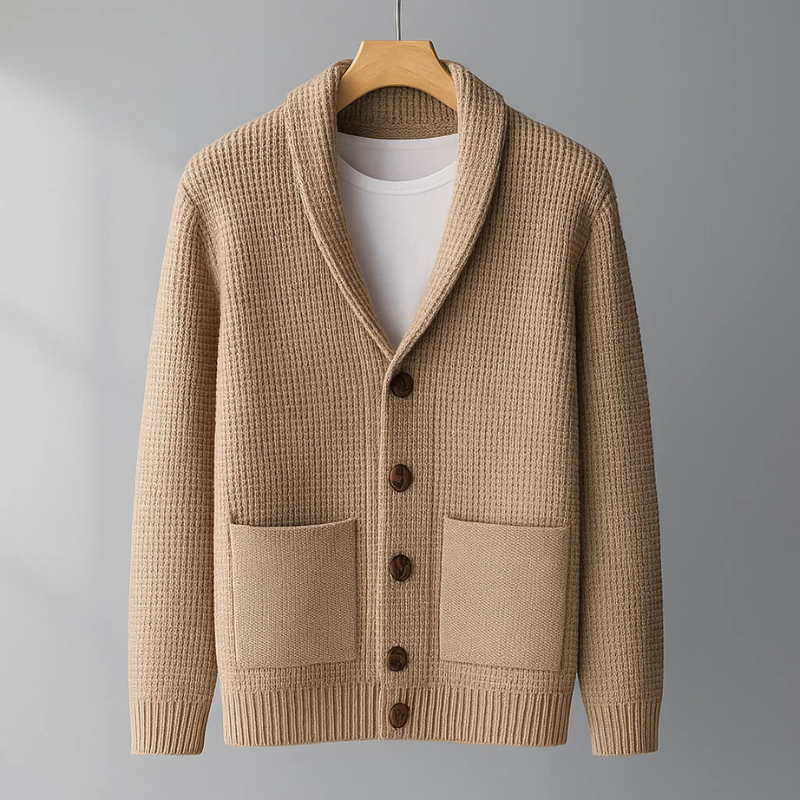 Lyxig cardigan i kashmir