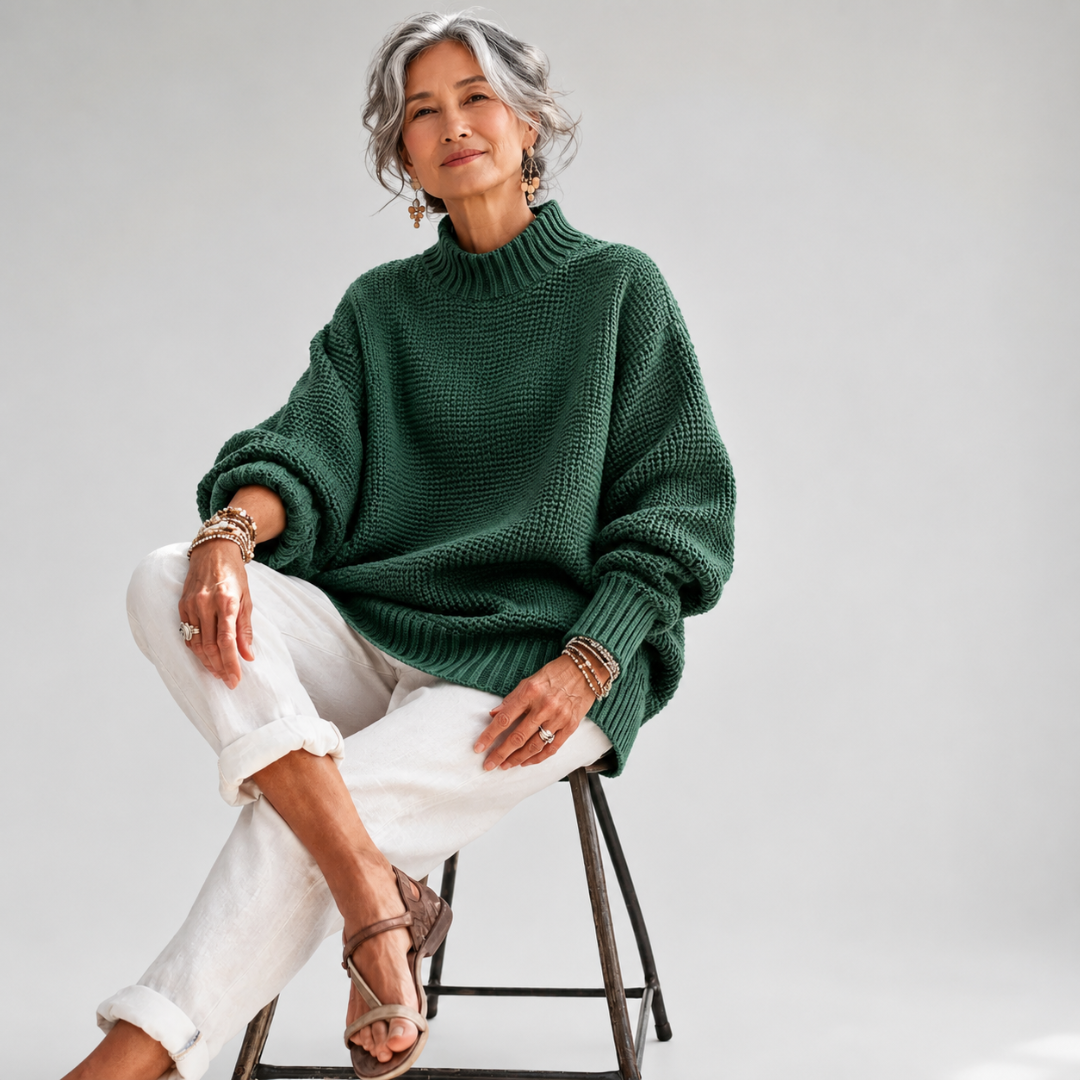 Chloé | Rymlig stickad tröja