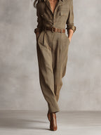 Celia – rutig jumpsuit med fina detaljer