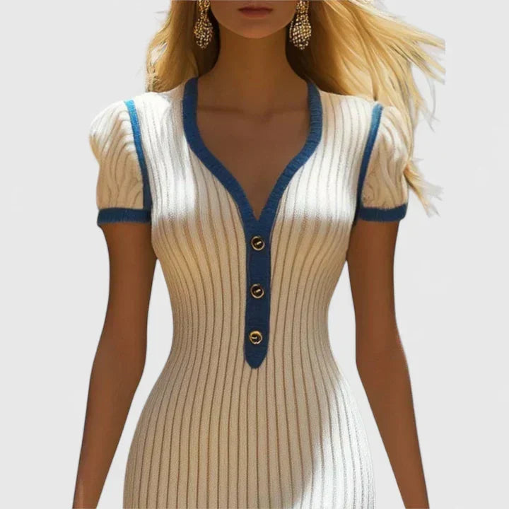 Sophrynah – Elegant Midi Klänning