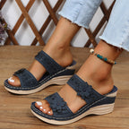 Rosalie | Bekväma sandaler med kilklack