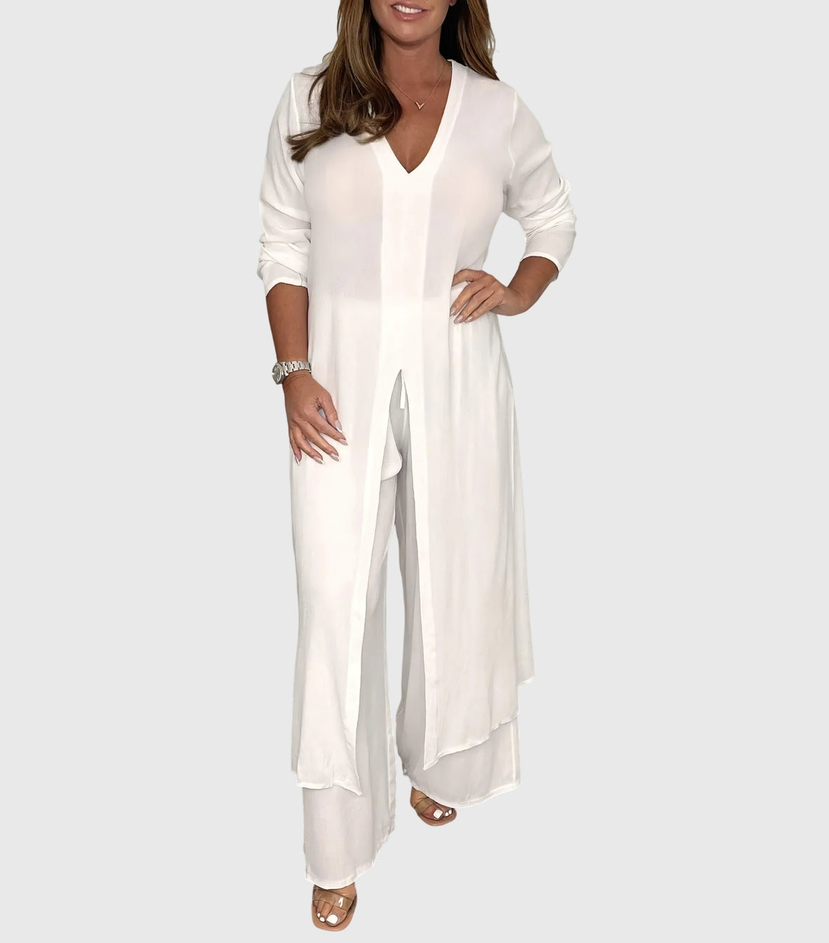 Olivia – Elegant Tvådelat Set