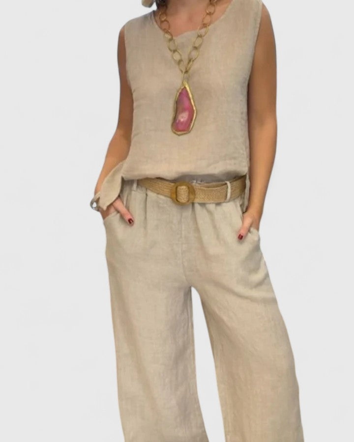 Lilah – Stilrent Tvådelat Set