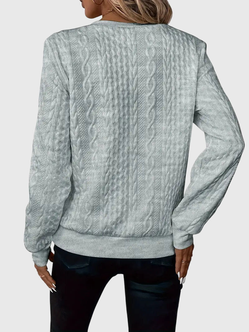 Nora – Med dragkedja blus