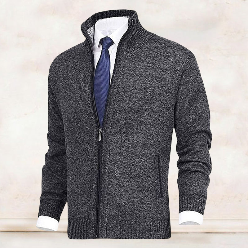 Långärmad cardigan för herr