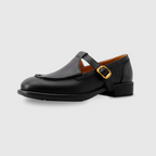 Isabelle | Retro Mary Janes med dekorativa sömmar