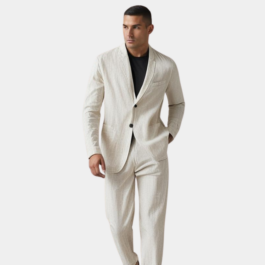 Ottavio | Elegant linneset för herr