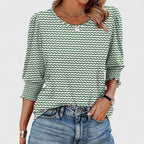 Solara – Elegant smockad topp