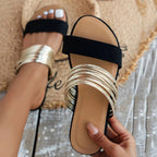 Chloe – Damens Ortopediska Sandaler Slip-On Komfort Två Remmar