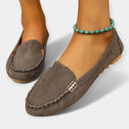 Loafers med metalldetaljer