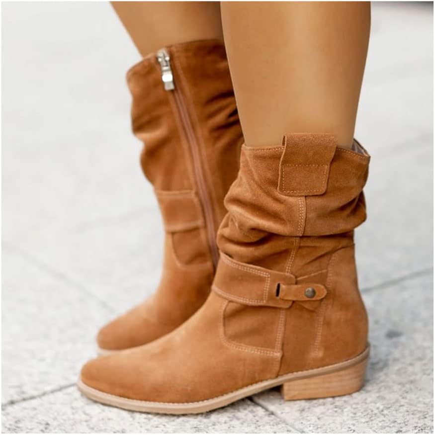 Skyler – Snygga Knähöga Mockaboots