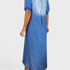 Mirka – sommarklänning i jeansstil