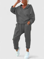 Sally – Bekväm Hooded Sweatshirt Set