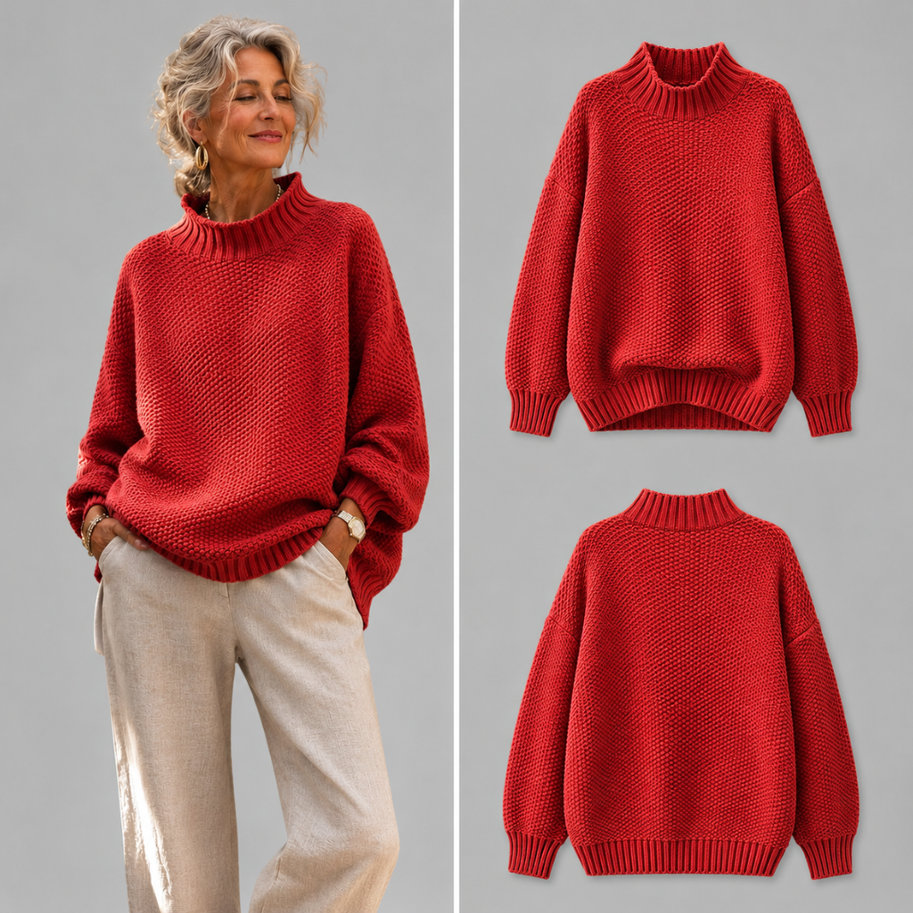 Chloé | Rymlig stickad tröja
