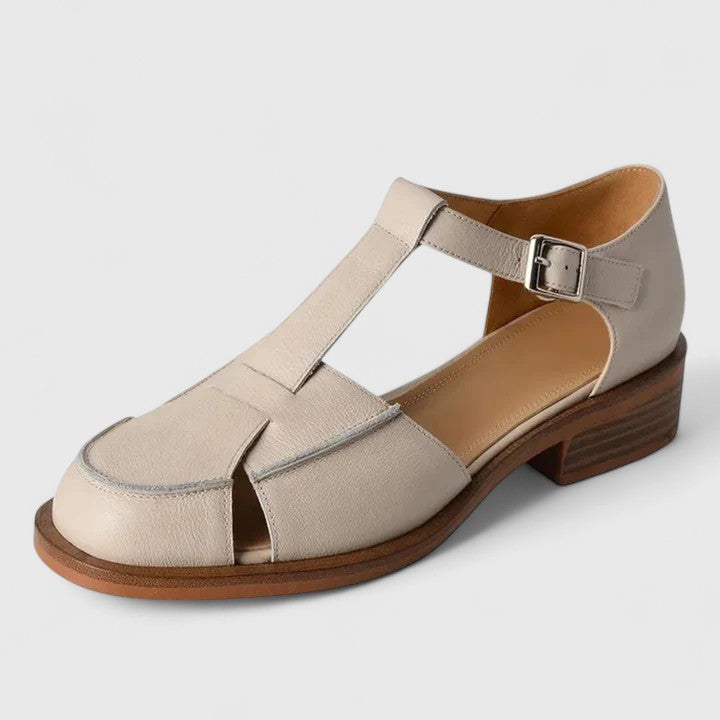 Manon | Stängda sandaler med T-rem