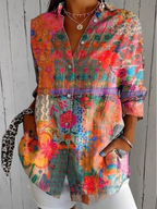 Claire | Färgstark sommarblus