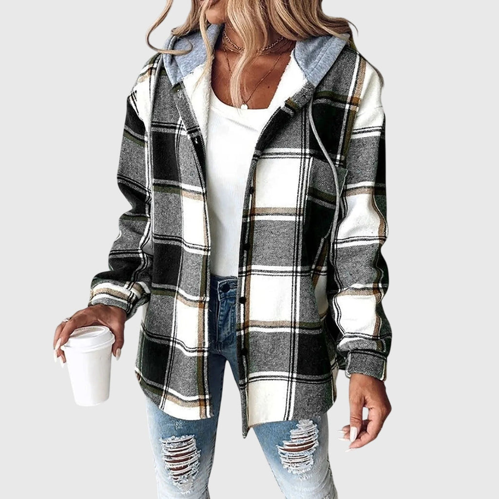 Martina – Dam Mesh Knapp Placket Jacka
