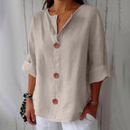 Marie | Sofistikerad blus med volanger