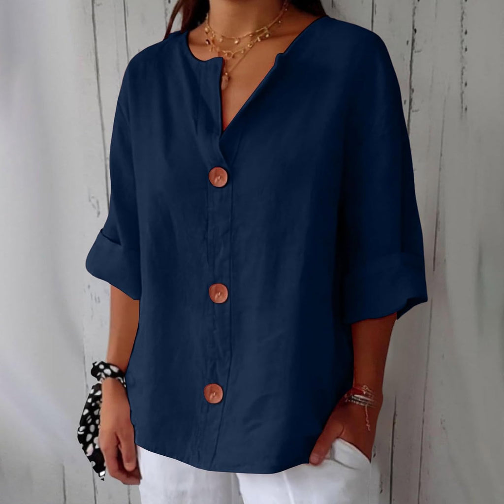 Marie | Sofistikerad blus med volanger