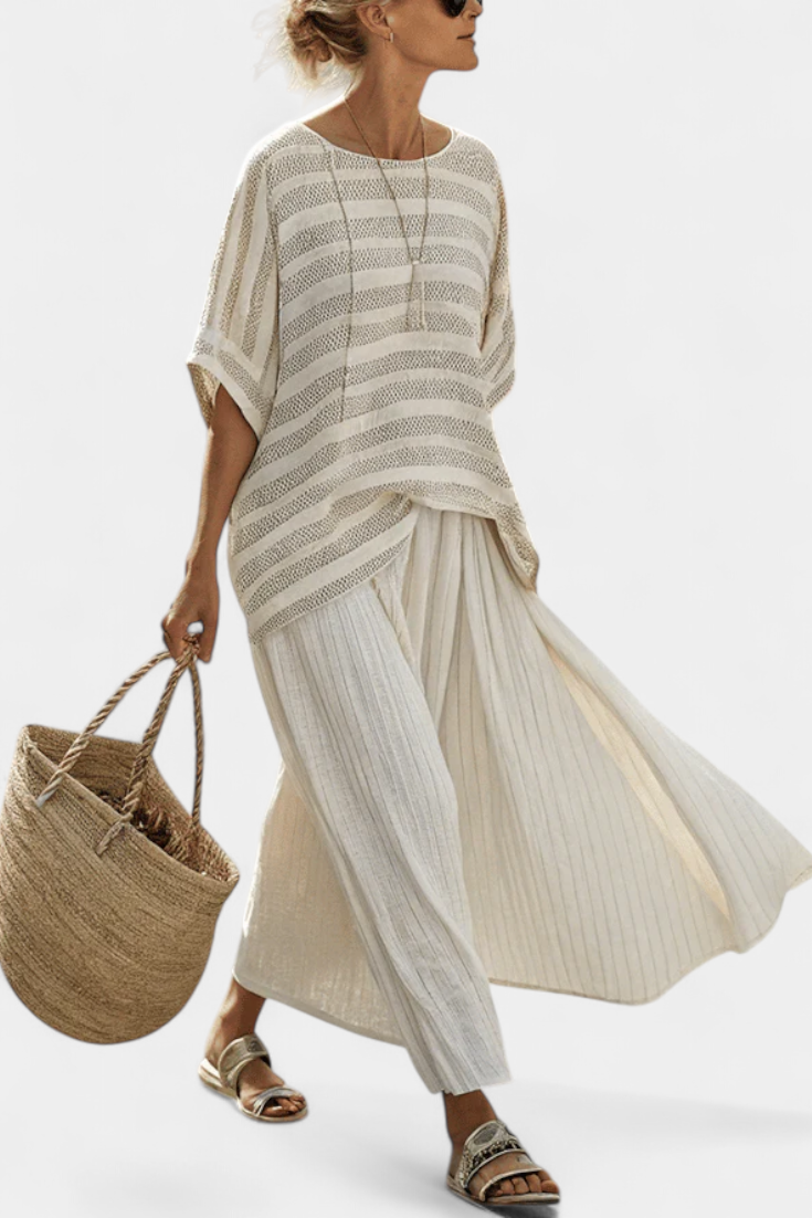 Westlyn – Bekväm randig set