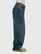 Kimberly – Kvinnors Glittrande Diamant Denimbyxor
