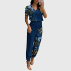 Jennifer – Stilig Blus- och Byxset