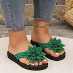 Livia | Eleganta sandaler med blomdetalj