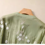Mila | Broderad bomullstopp