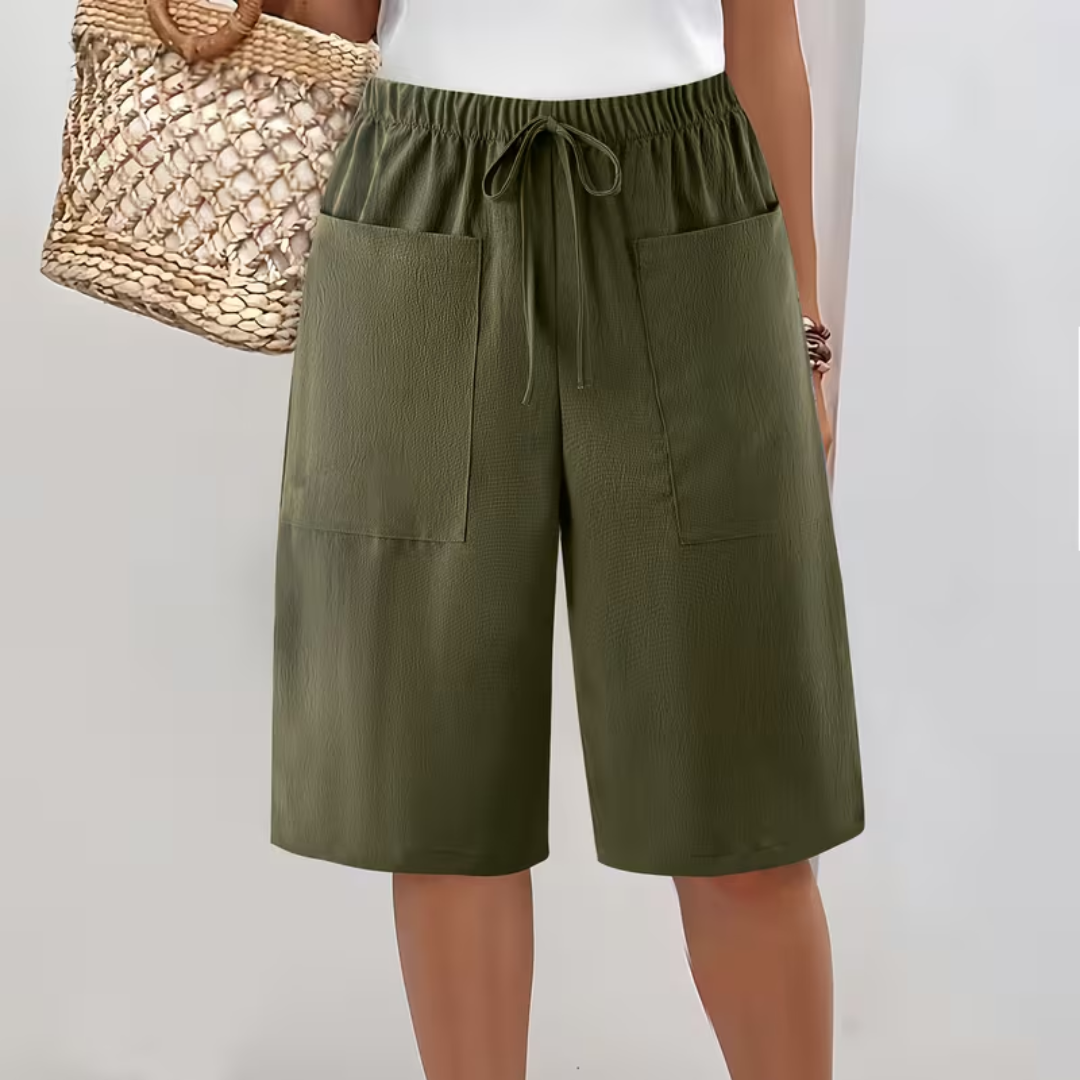 Camille | Eleganta långa shorts