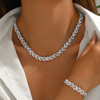Elegant Strass Fishtail Set