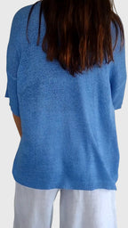 Cassandra – Elegant V-ringad topp