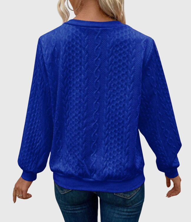 Nora – Med dragkedja blus