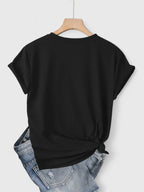Ivanelle – Bekväm T-shirt med Kort Ärmar