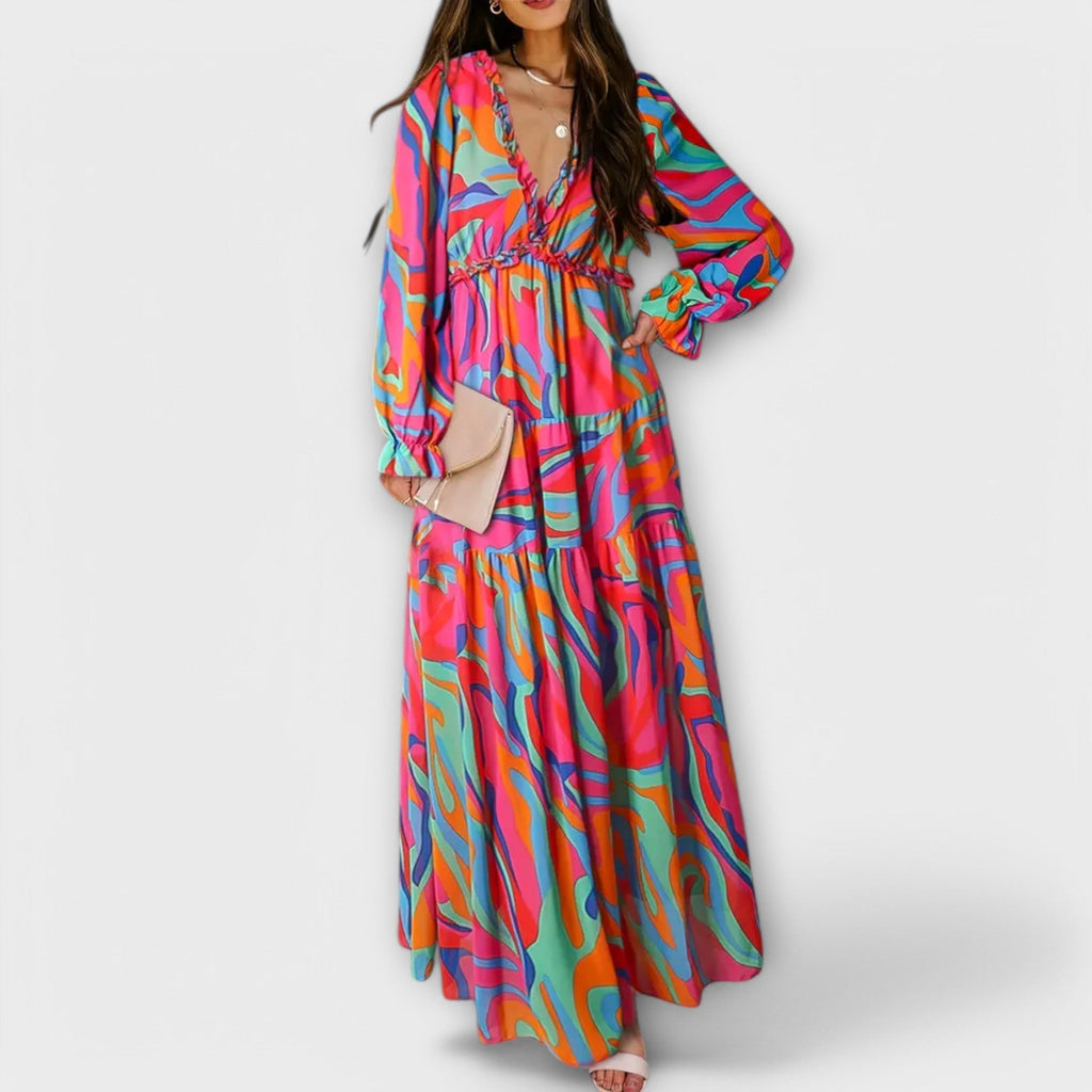 Ynah – Elegant Maxi Klänning