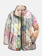 Florence | Quiltad jacka med bohemiskt patchwork