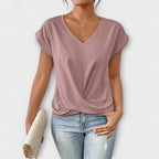 Carlinda – Elegant V-ringad topp