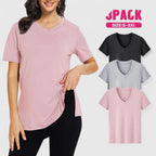 Samantha – Bekväm T-shirt (Pack Om 3)