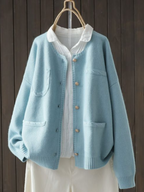 Camille | Mjuk cardigan med fickor