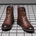 Polerade cityboots för herr