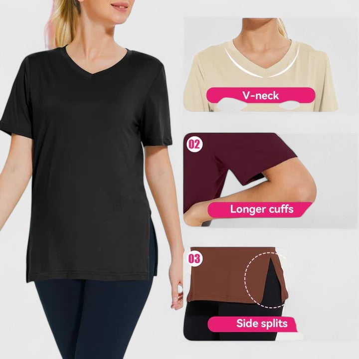 Samantha – Bekväm T-shirt (Pack Om 3)