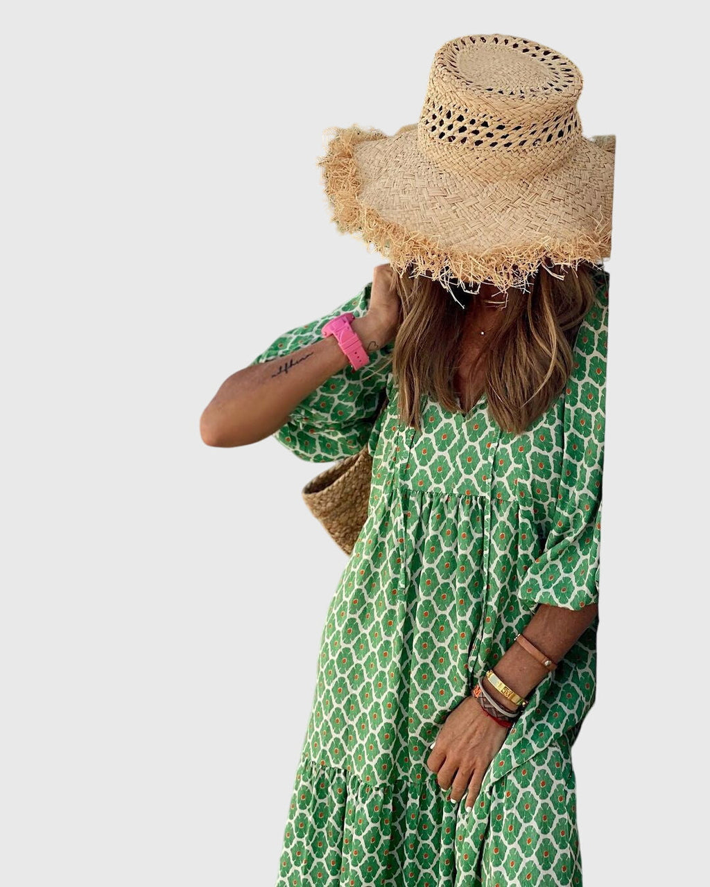 Sarah – Boho Maxi Klänning