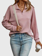 Abigail – Elegant med dragkedja tröja