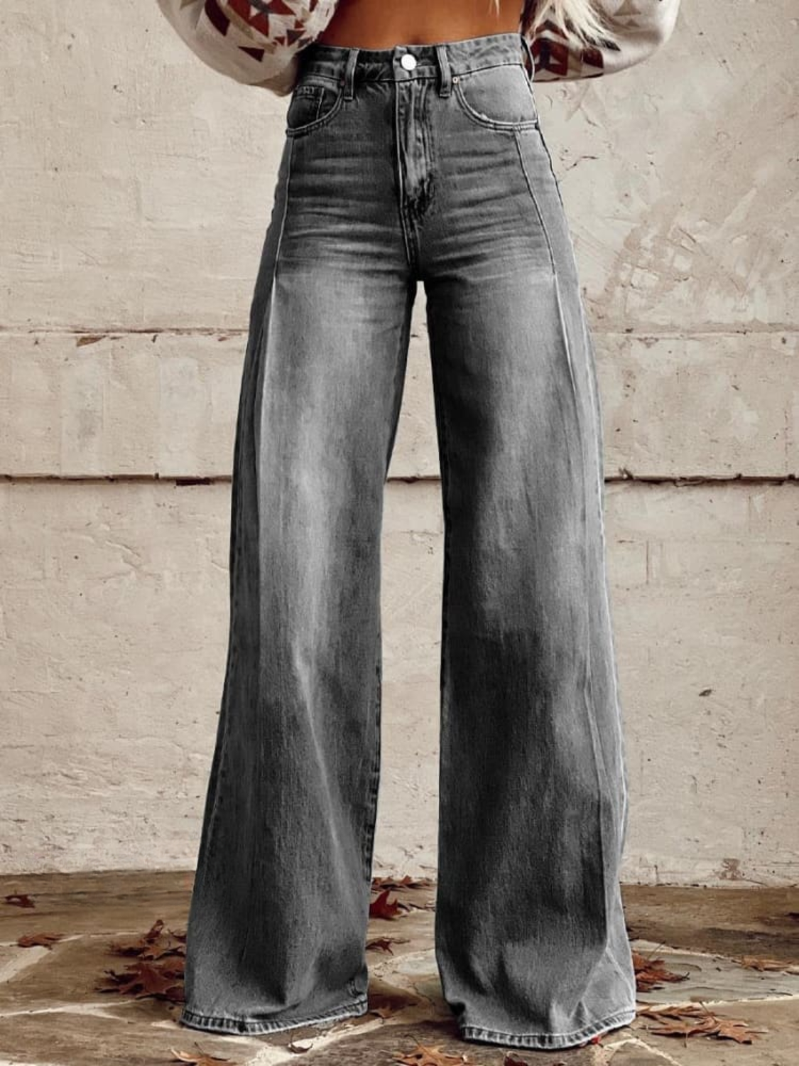 Vida bohemiska jeans med blommönster | Design 12