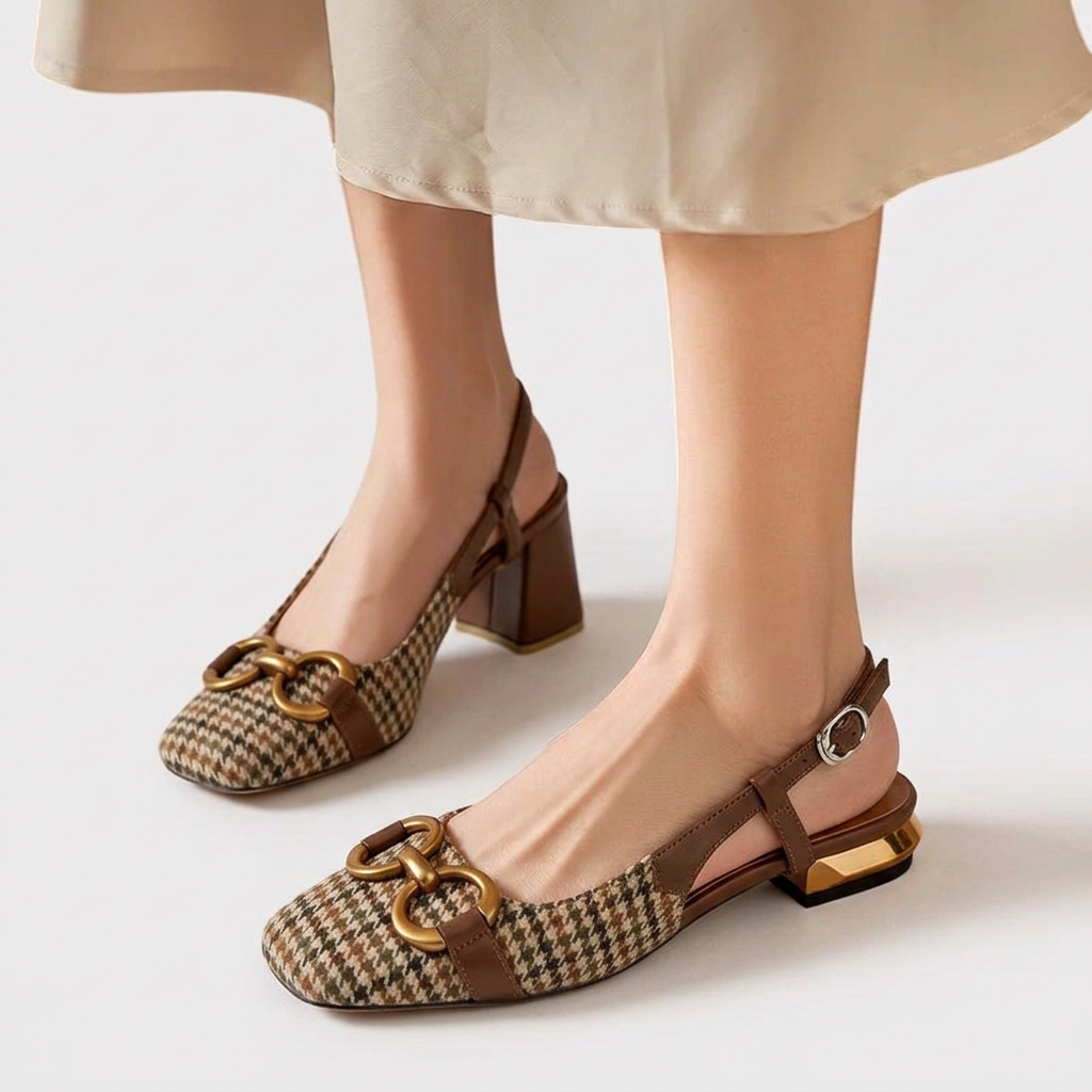 Alexandra – Ortopediska Slingback-skor