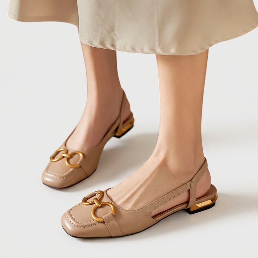 Alexandra – Ortopediska Slingback-skor