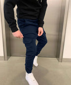 Cargo joggers med avslappnad passform