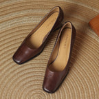 Martine | Pumps med fyrkantig tå