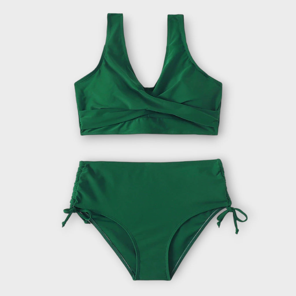 Rachel – Kvinnors Stiliga Tvådelade Bikini Badset