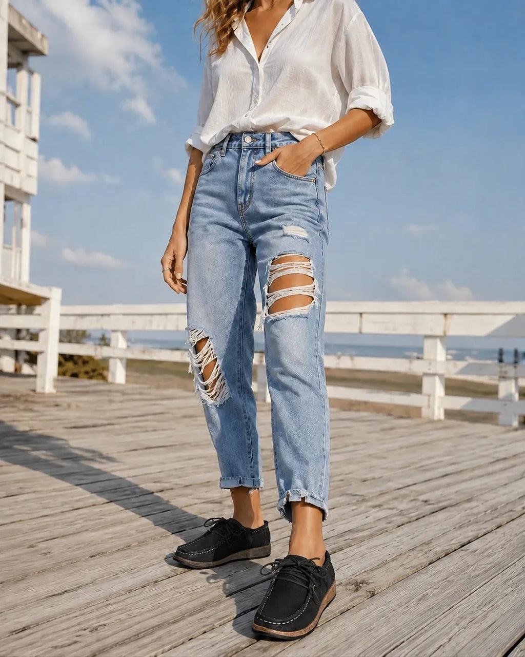 Claire | Loafers med korklook-sula
