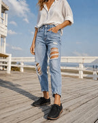 Claire | Loafers med korklook-sula